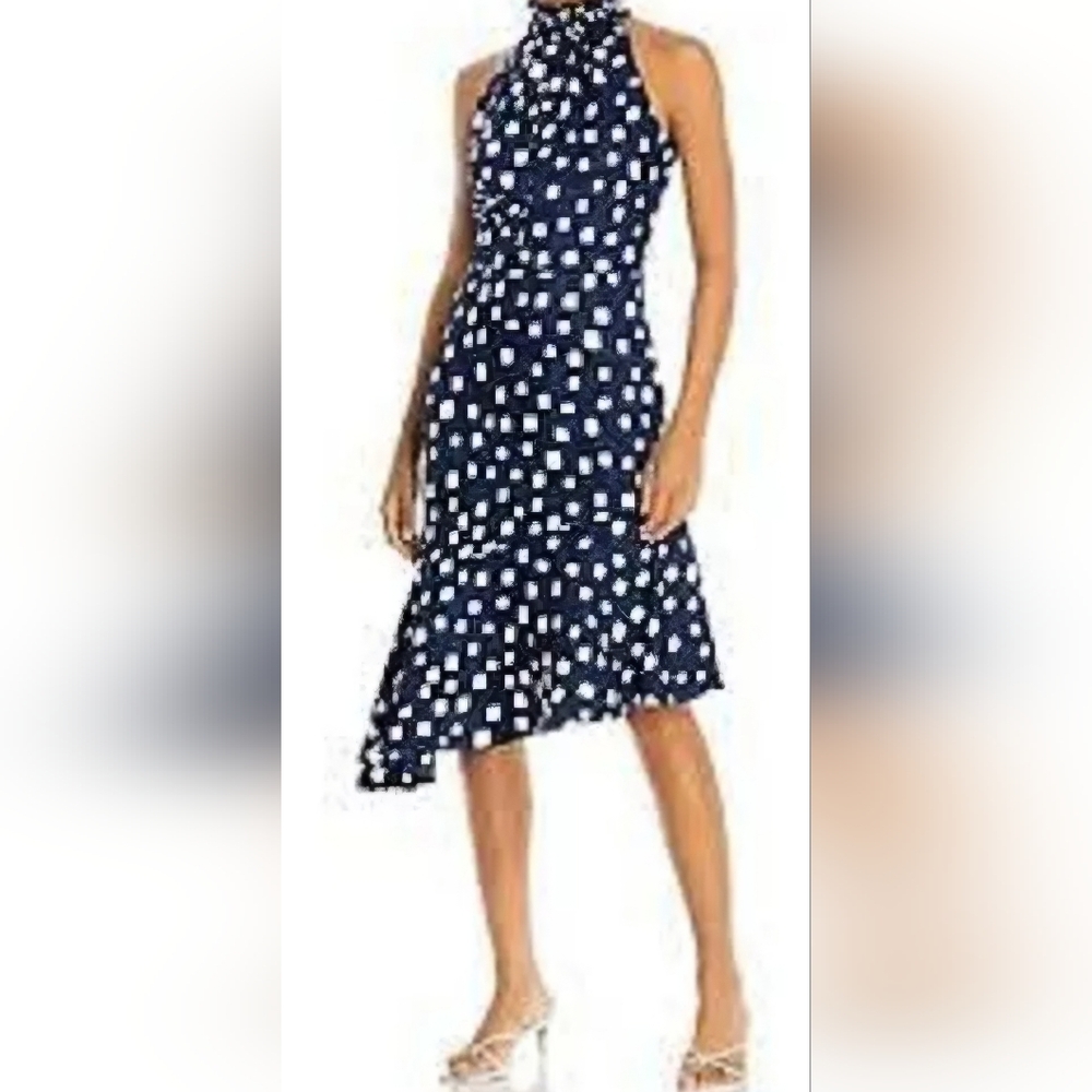Karl Lagarfeld Pais Asymmetrical Dress